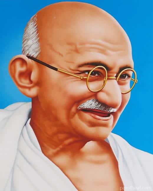 Gandhi Painting By Numbers Kits