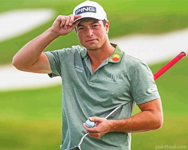 Viktor Hovland Norwegian Golf Player Painting By Numbers Kits