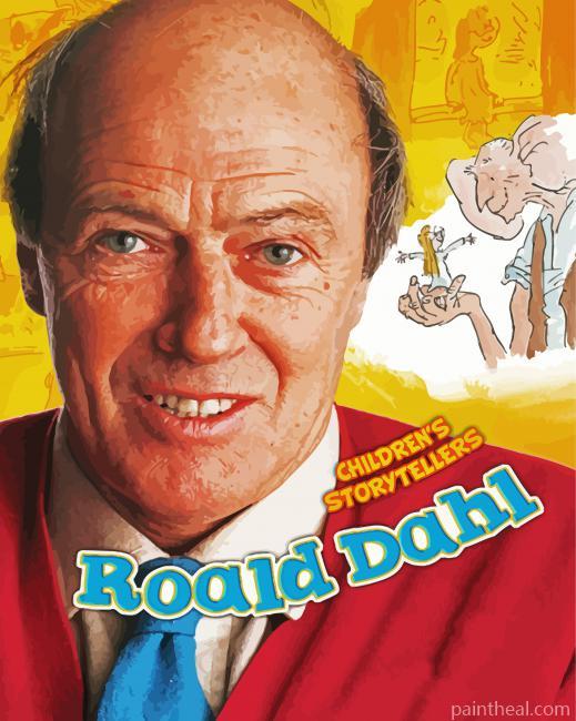 Roald Dahl Poster Painting By Numbers Kits