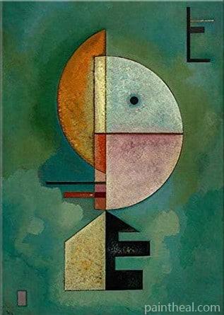 Upward By Wassily Kandinsky Abstract Painting By Numbers Kits