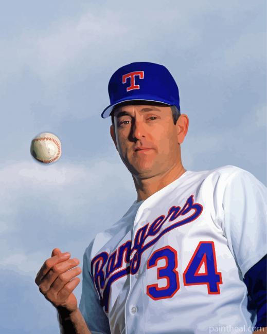 Lynn Nolan Ryan Painting By Numbers Kits