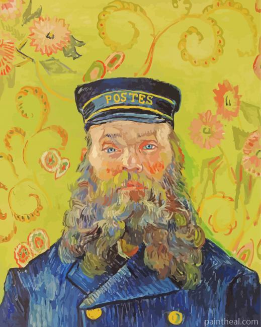 Aesthetic Van Gogh Postman Painting By Numbers Kits
