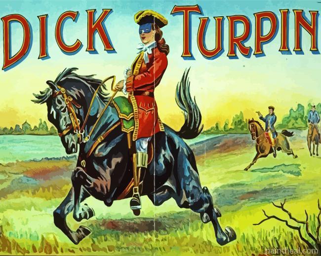 Dick Turpin Art Painting By Numbers Kits