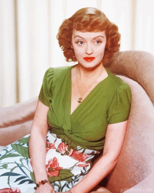 Bette Davis Actress Painting By Numbers Kits