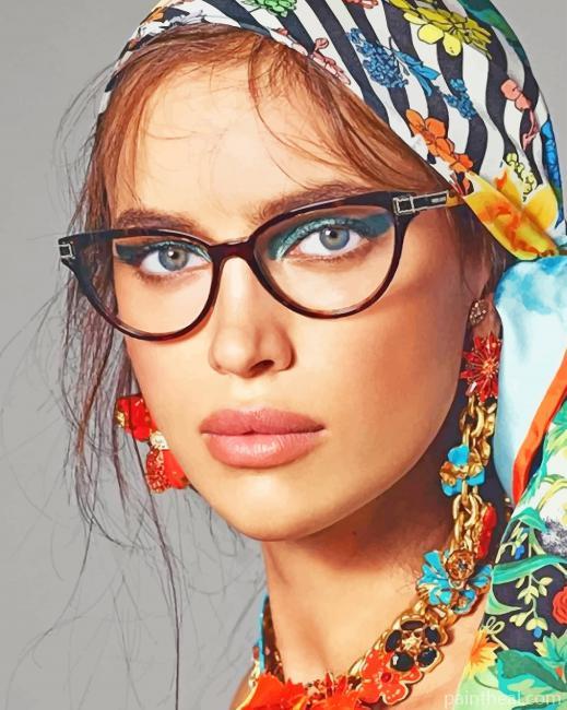 Irina Shayk Painting By Numbers Kits