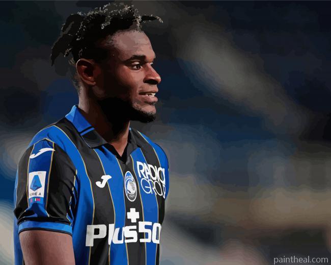 Duvan Zapata Side Profile Painting By Numbers Kits