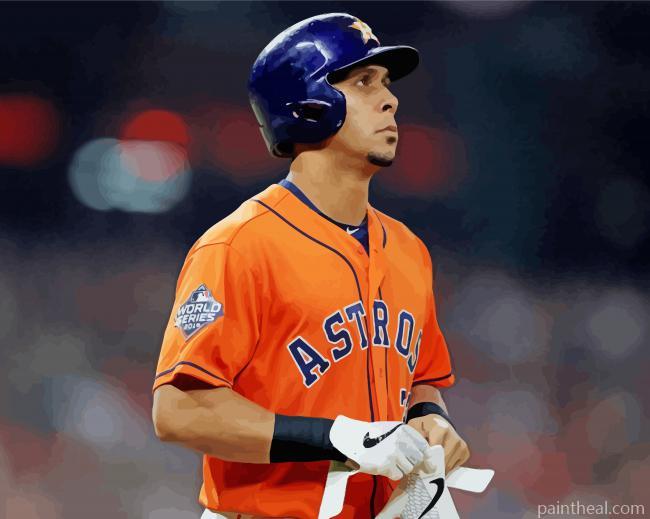 Aesthetic Michael Brantley Painting By Numbers Kits