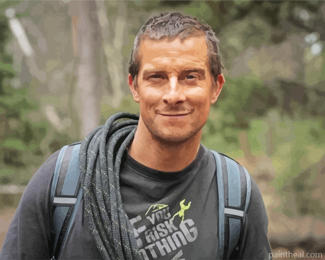 The Brave Bear Grylls Painting By Numbers Kits