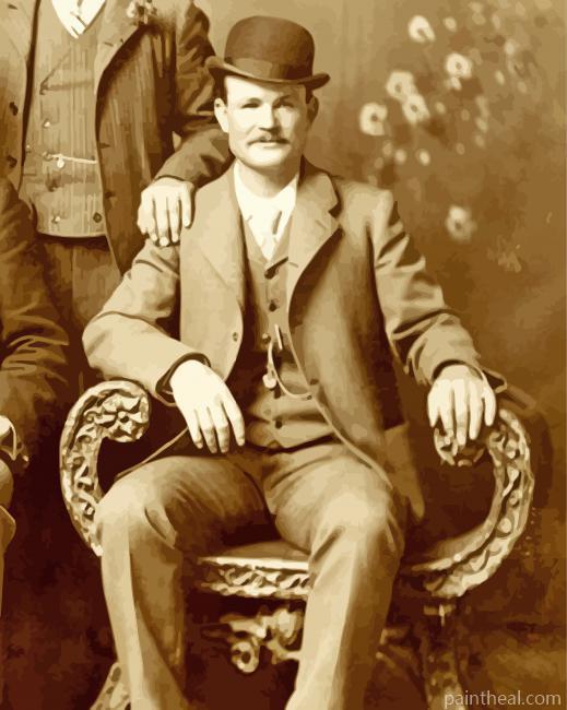 American Butch Cassidy Painting By Numbers Kits