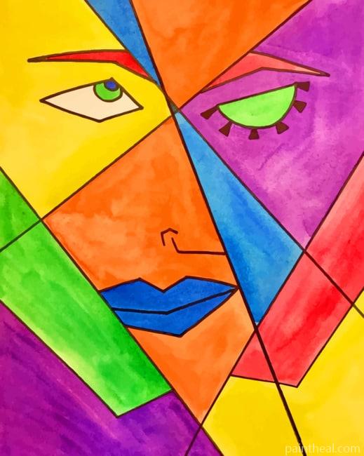 Abstract Picasso Art NEW Painting By Numbers Kits