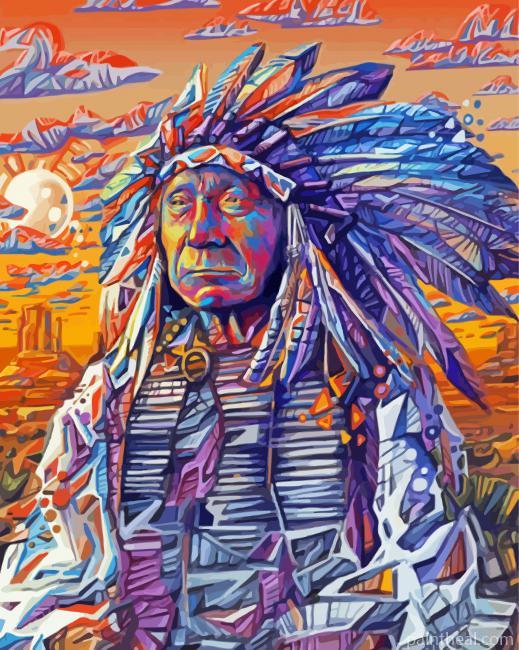 Native Art Painting By Numbers Kits