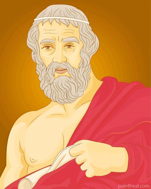 Greek Philosopher Plato Painting By Numbers Kits