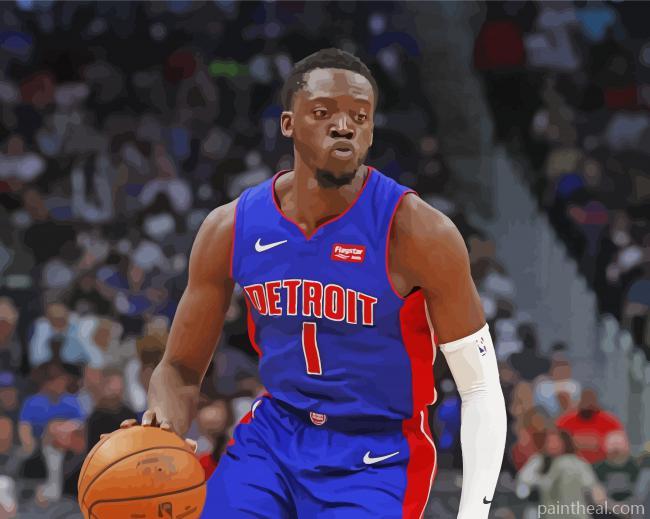 Reggie Jackson Basketball Player Painting By Numbers Kits