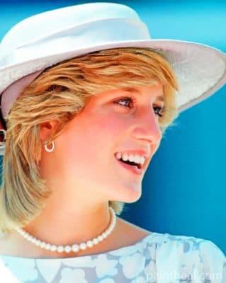 The Beautiful Lady Diana Painting By Numbers Kits