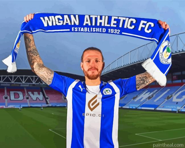 Wigan Athletic Football Club Painting By Numbers Kits