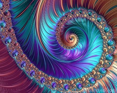 Fractal Chaos Abstract Painting By Numbers Kits