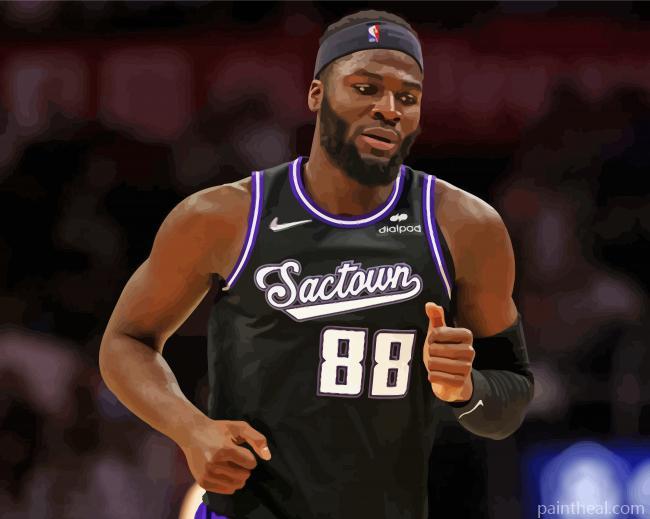 Sacramento Kings Player Painting By Numbers Kits