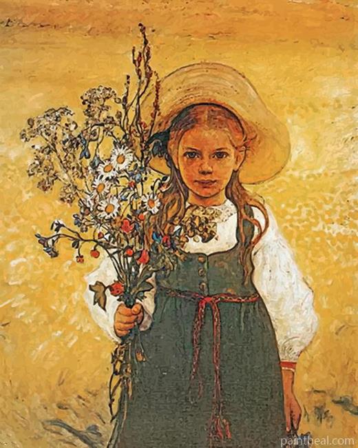 Young Martha Washington Painting By Numbers Kits