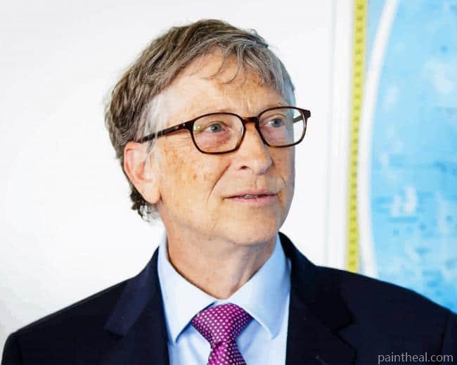 Bill Gates Painting By Numbers Kits