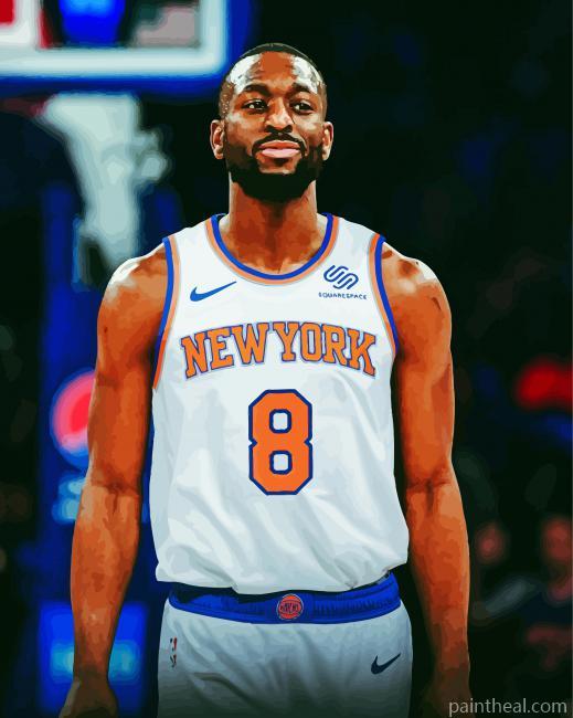 Kemba Walker New York Knicks Player Painting By Numbers Kits
