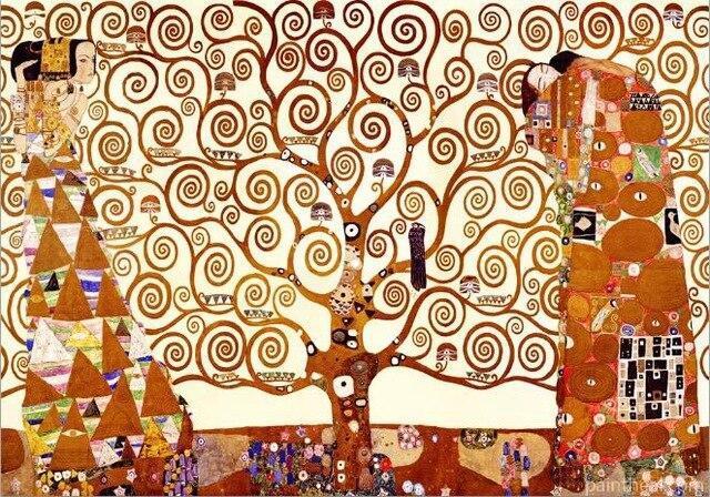 The Tree of Life By Gustav Klimt Painting By Numbers Kits