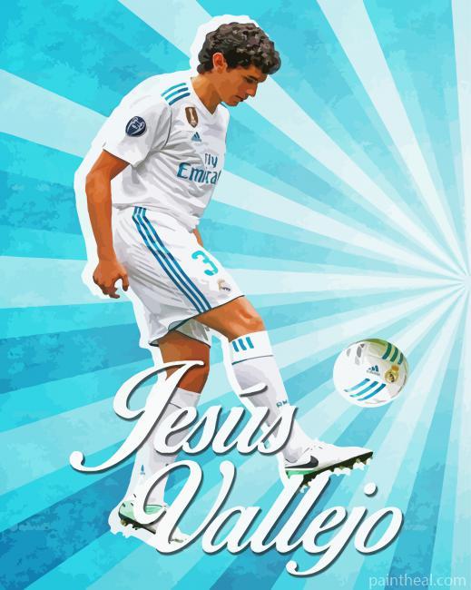 Jesus Vallejo Poster Painting By Numbers Kits