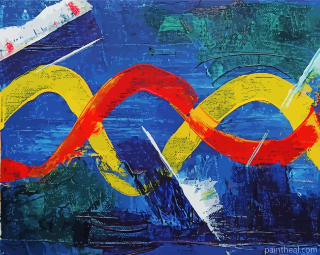 Abstract Dna Painting By Numbers Kits
