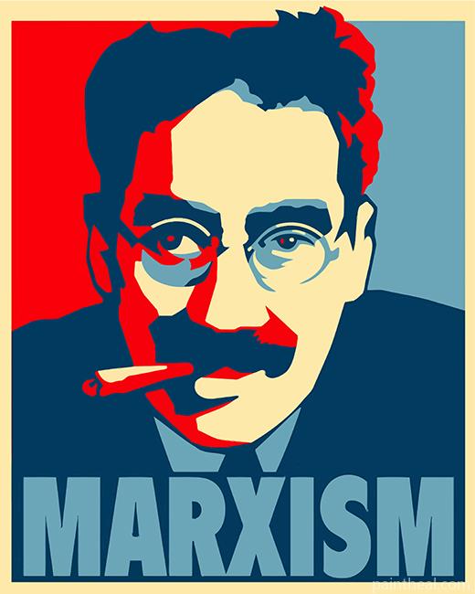 Marxism Groucho Marx Painting By Numbers Kits