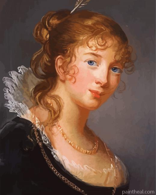 Queen Louise Of Mecklenburg Strelitz Art Painting By Numbers Kits
