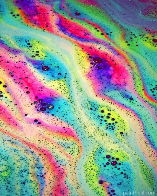 Aesthetic Bath Bombs Painting By Numbers Kits