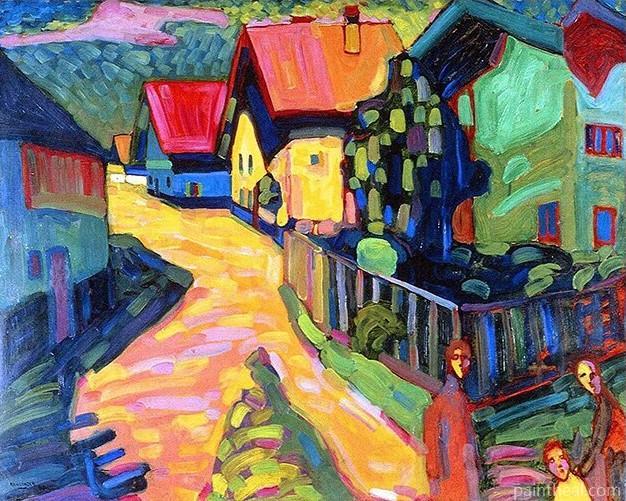 Lacrocon Old Town Cities Painting By Numbers Kits