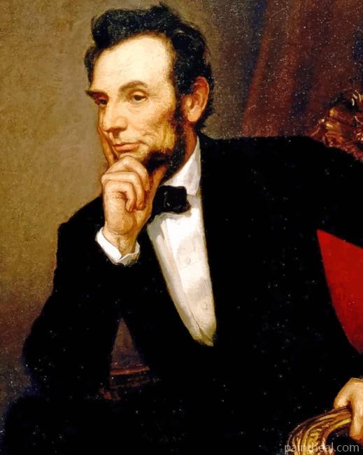 Abe Lincoln Painting By Numbers Kits