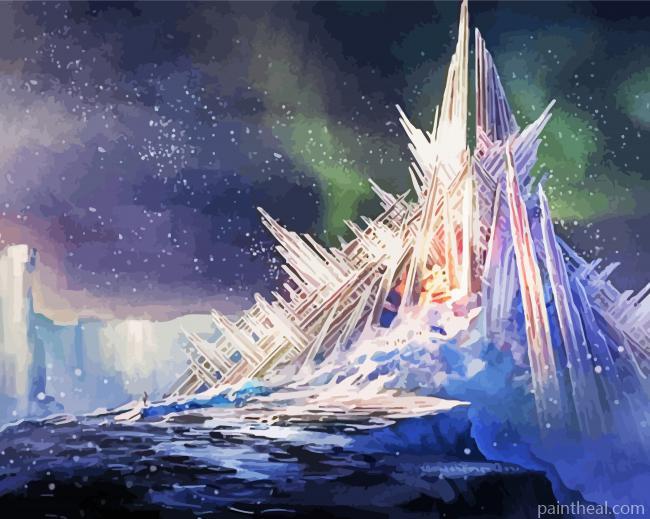 Fortress Of Solitude Art Painting By Numbers Kits