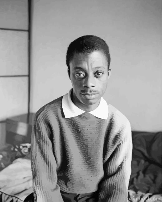 Young James Baldwin Painting By Numbers Kits