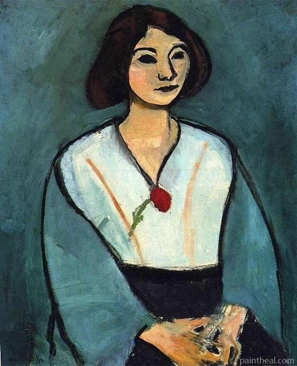 Woman in Green Painting By Numbers Kits
