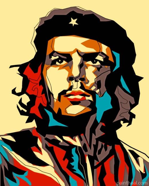Che Guevara Art Painting By Numbers Kits