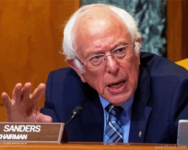 Bernie Sanders Chairman Painting By Numbers Kits