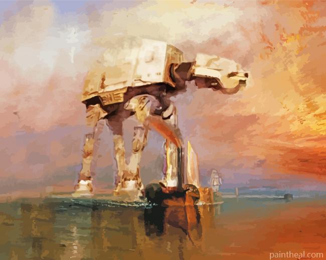 Aesthetic Atat Painting By Numbers Kits