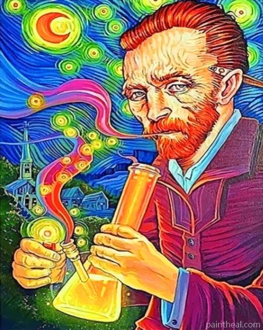 Vincent Van Gogh Bong Painting By Numbers Kits