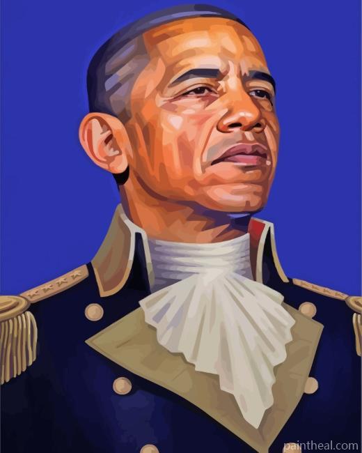Barack Obama Painting By Numbers Kits