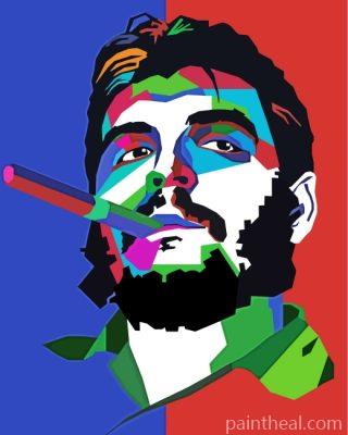 Che Guevara Pop Art Painting By Numbers Kits