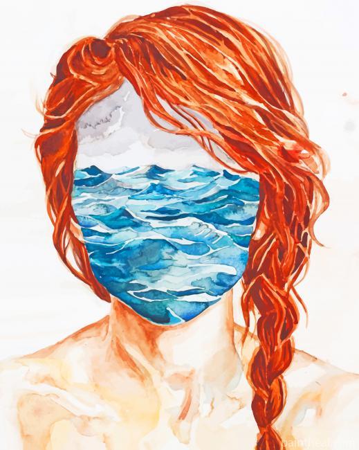Sea Face Art NEW Painting By Numbers Kits
