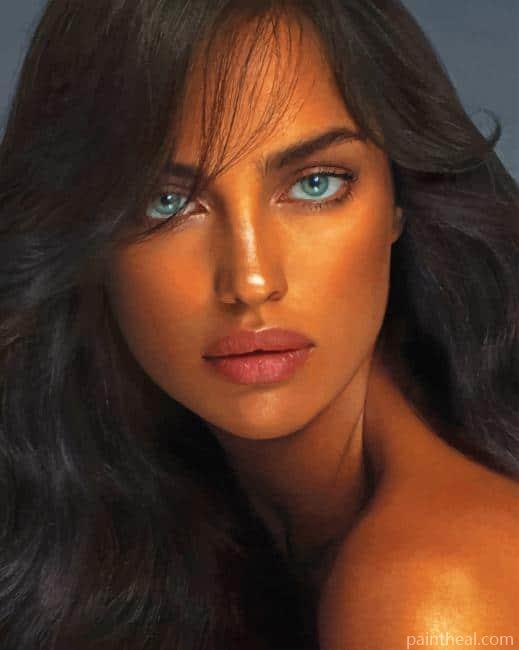 Gorgeous Irina Shayk Painting By Numbers Kits