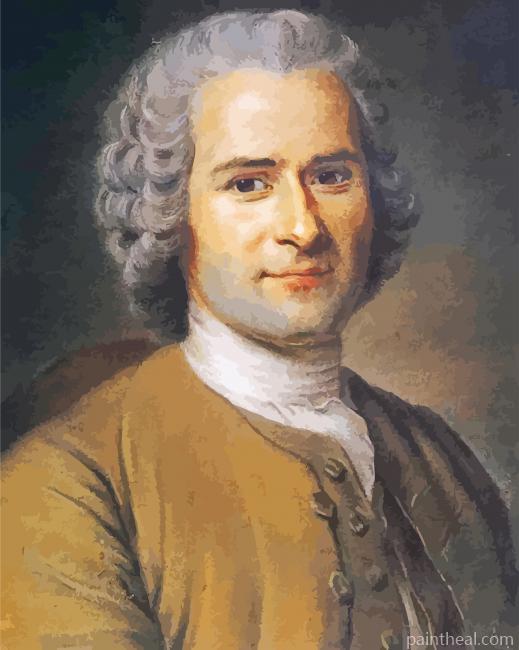Jean Jacques Rousseau Painting By Numbers Kits