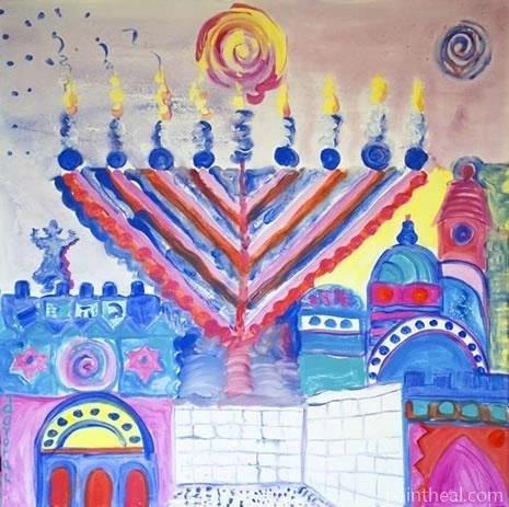 Jerusalem Abstract Painting By Numbers Kits