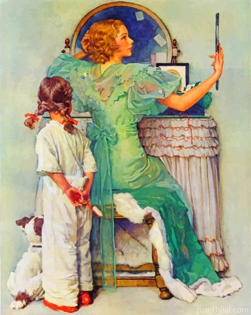 Norman Rockwell Art Painting By Numbers Kits