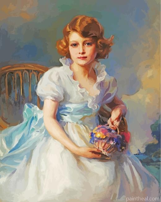 Little Queen Elizabeth Painting By Numbers Kits