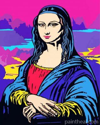 Mona Lisa Pop Art Painting By Numbers Kits