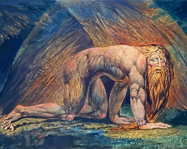 Nebuchadnezzar By William Blake Painting By Numbers Kits