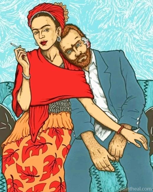 Vincent Van Gogh And Frida Kahlo Painting By Numbers Kits